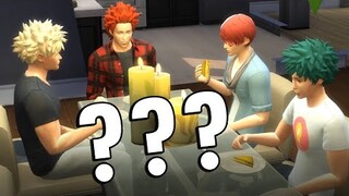THE BOYS EAT SANDWICHES... WITH LOVE | BNHA The Sims #02