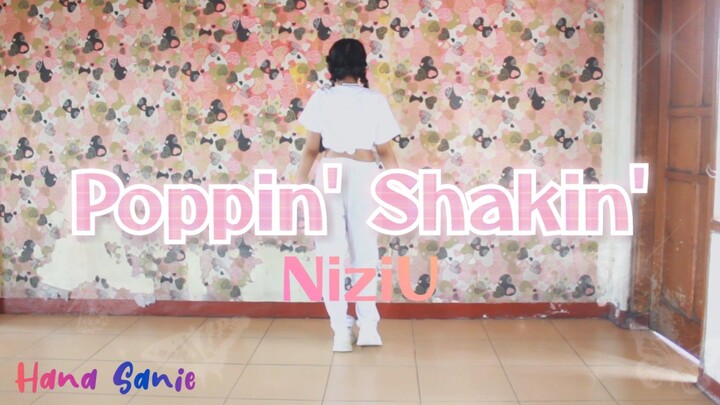 【Dance Cover】NiziU「Poppin' Shakin'」|| with lyrics [Rom/Idn]