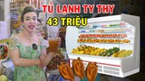 Ty Thy mua tủ lạnh 43 triệu đựng khô cá lóc và xoài lắc cóc lắc - Ty Thy Vlog Gỏi đu đủ