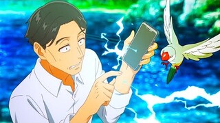 Office Worker Tames A Reincarnated Bird And Becomes Overpowered | Anime Recap