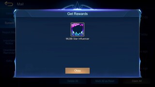 I received a custom made avatar boarder from Mobile Legends!