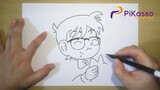 Detective Conan Easy Drawing Tutorial