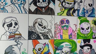 Draws Sans According To The Different Au Vẽ Sans Khác Nhau PART 5