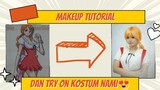 Makeup tutorial dan try on kostum Nami 😍