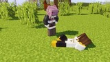 Minecraft: If Minecraft didn't have a bed, Ah Qing's baby