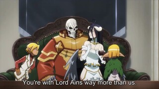 Albedo Wants To Sit on Ainz Lap | Overlord season 4 episode 1