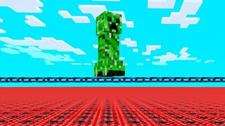 If the Creeper Falls the World EXPLODES!