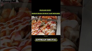 Antrian brutal jajanan viral di bandung #shorts