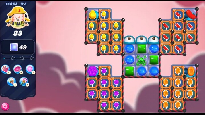 Candy crush saga level 16988