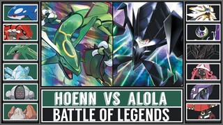 Legendary Pokémon Battle | HOENN LEGENDS vs ALOLA LEGENDS