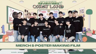 MAKING VID #1. MERCH & POSTER MAKING FILM | 2022 SEVENTEEN IN CARATLAND MEMORY BOOK