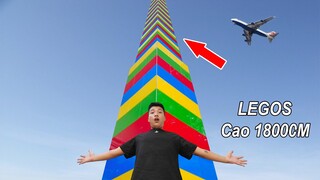 NTN - Tôi Đã Xây Tháp Lego Cao Nhất Thế Giới (I Built The World's Tallest Lego Tower)