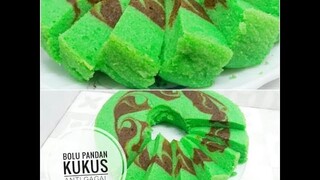 Bolu Pandan Kukus Anti gagal