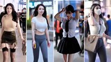asian hottest girls street Style Fashion