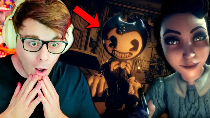 GOOD BENDY!? Bendy and The Dark Revival Official Trailer REACTION
