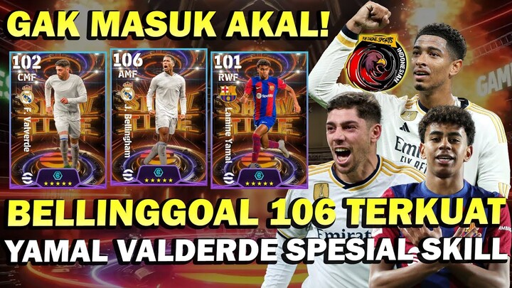 BELLINGHAM 106 TERKUAT! YAMAL VALVERDE SKILL SPESIAL DAN BANTAI LAWAN SAMPAI KENA MENTAL! MANTAP!