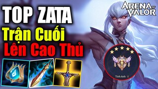 TOP Zata | Trận Cuối Lên Cao Thủ Pick Zata Đi Đường Rồng Và Cái Kết | Liên Quân Mobile