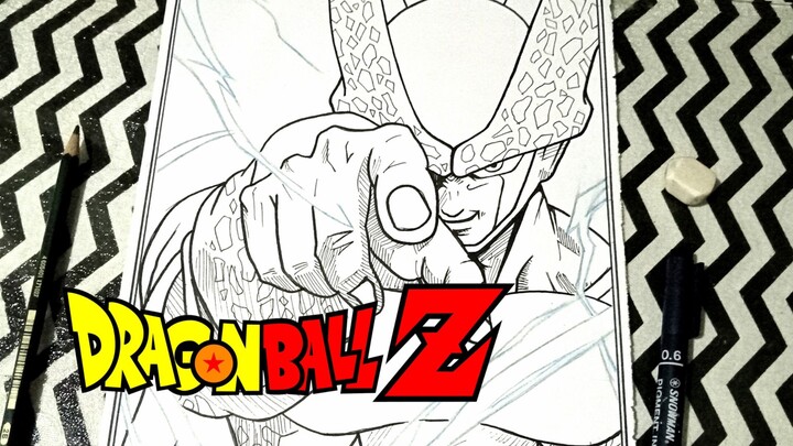 Drawing Cell - Dragon Ball part 1