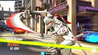 NECROS GENJI IS TOO STRONG?! [ OVERWATCH 2 RELEASE ]