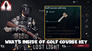 Golf Course Key - LOST LIGHT