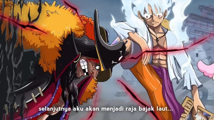 LUFFY VS KUROHIGE❗pertarungan puncak one piece