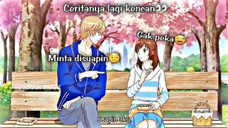 Ketika lagi kencan tapi gak peka 😅 || Anime: Ookami Shoujo to Kuro Ouji ~ Nachan Sekai