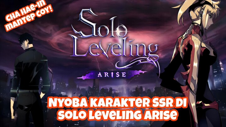 Main Cha Har-In Chara Cewe Favorit di Game Solo Leveling Arise