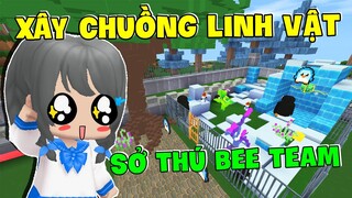 MẶP DORAM XÂY CHUỒNG LINH VẬT SIÊU ĐÁNG YÊU Ở SỞ THÚ BEE TEAM TRONG MINI WORLD