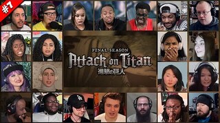 [20+ React Full Episode] Attack on Titan Season 4 Episode 7 Reaction Mashup