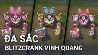 Đa Sắc Skin Blitzcrank Vinh Quang | Liên Minh Huyền Thoại | Yugi Gaming