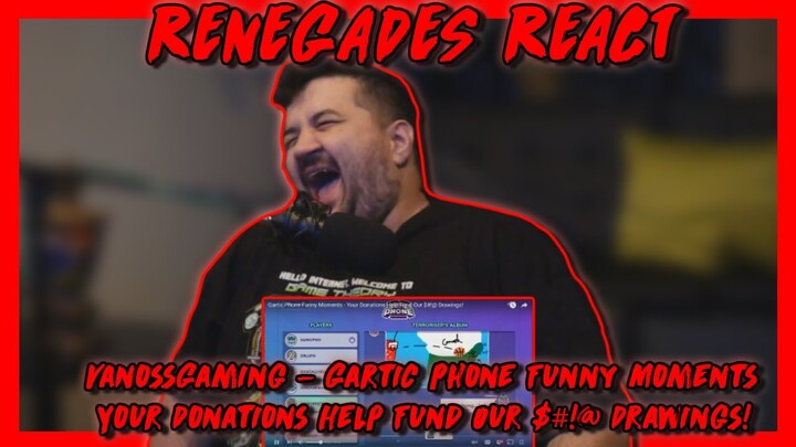Gartic Phone Funny Moments - Your Donations Help Fund $#!@ Drawings! - @VanossGaming RENEGADES REACT
