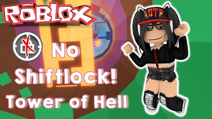 NO SHIFTLOCK + ASMR Keyboard (SEMI) | Roblox Tower of Hell | Tagalog | Cookie Queen Play
