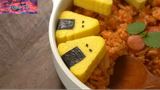 Món Nhật : Trứng cuộn tam giác 4 #bepNhat