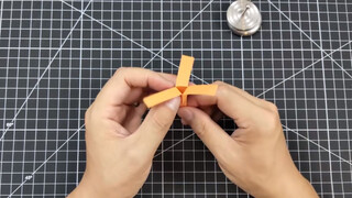 [Crafts] Helikopter Dari Sticky Note, Cara Agar Terbang Terus