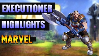 EXECUTIONER HIGHLIGHTS (FIGHTER) - MARVEL SUPER WAR