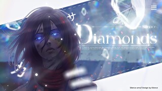 DIAMONDS  - Mikasa  Attack on Titan - [AMV/Edit] 4K