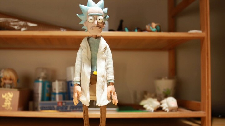 [Animasi stop-motion] "Rick and Morty" Rick menari tarian RICE, menari~! ~~