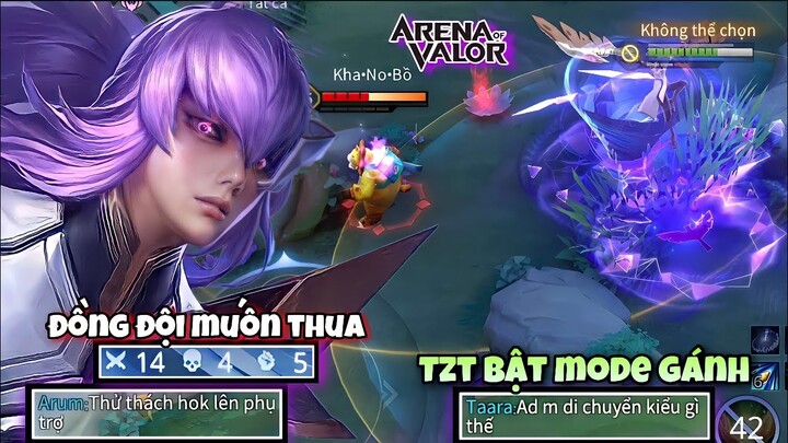 Khi Đồng Đội Phá Game Muốn Thua Nhưng TZT Bật Mode 1000% Sức Mạnh Để Đánh Và Cái Kết !!!