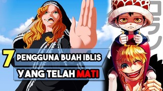 Inilah 7 Pengguna Buah Iblis Yang Telah M4TI !!