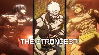 TOP 10 Strongest Characters In Kengan Ashura - Manga Update | 4K Engsub