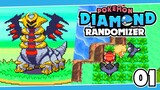 GOOD START!! Pokemon  Diamond Extreme Randomizer Nuzlocke (NDS) Walkthrough PART 01