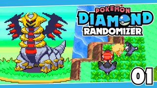 GOOD START!! Pokemon  Diamond Extreme Randomizer Nuzlocke (NDS) Walkthrough PART 01