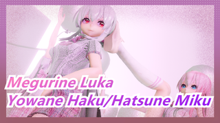 [Megurine Luka/Yowane Haku/Hatsune Miku] [Màu sắc ngầu] Haku xinh đẹp lỗi thời rồi