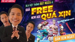 Hết hồn toàn quà FREE sự kiện New Age, @BLV Việt Thắng bỗng thành ÔNG TRÙM? | Garena Free Fire