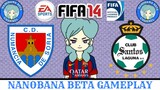 FIFA 14 | CD Numancia 🇪🇸 VS 🇲🇽 Santos Laguna (Numancia, Aklan VS Laguna)
