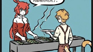 Phi nhân, tháng chín, Tiểu Nguyệt, Lielie, Tứ Thánh Thú, Bạch Hổ, Thanh Long, Hắc Quy, Suzaku, BBQ, 