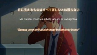 QUOTES AYANOKOUJI | AGAR MEMAKLUMI SIFAT BURUK MANUSIA