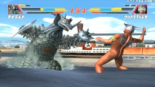 Ultraman Fighting Evolution 2 (Tyrant) vs (Ultraman Leo) 1080p HD