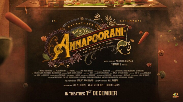 Annapoorani (2023) Hindi Dubbed Movie