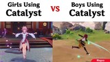 Girls vs Boys Using Catalyst